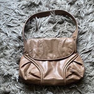 Elegant Tan Leather Women's Bag